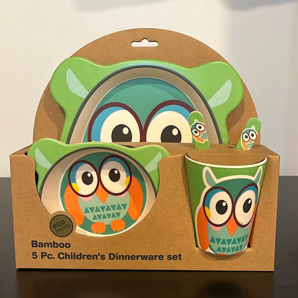 Bamboo 5 Pc Children’s Dinnerwear Set